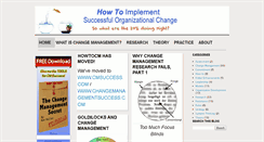 Desktop Screenshot of howtochangemanagement.com
